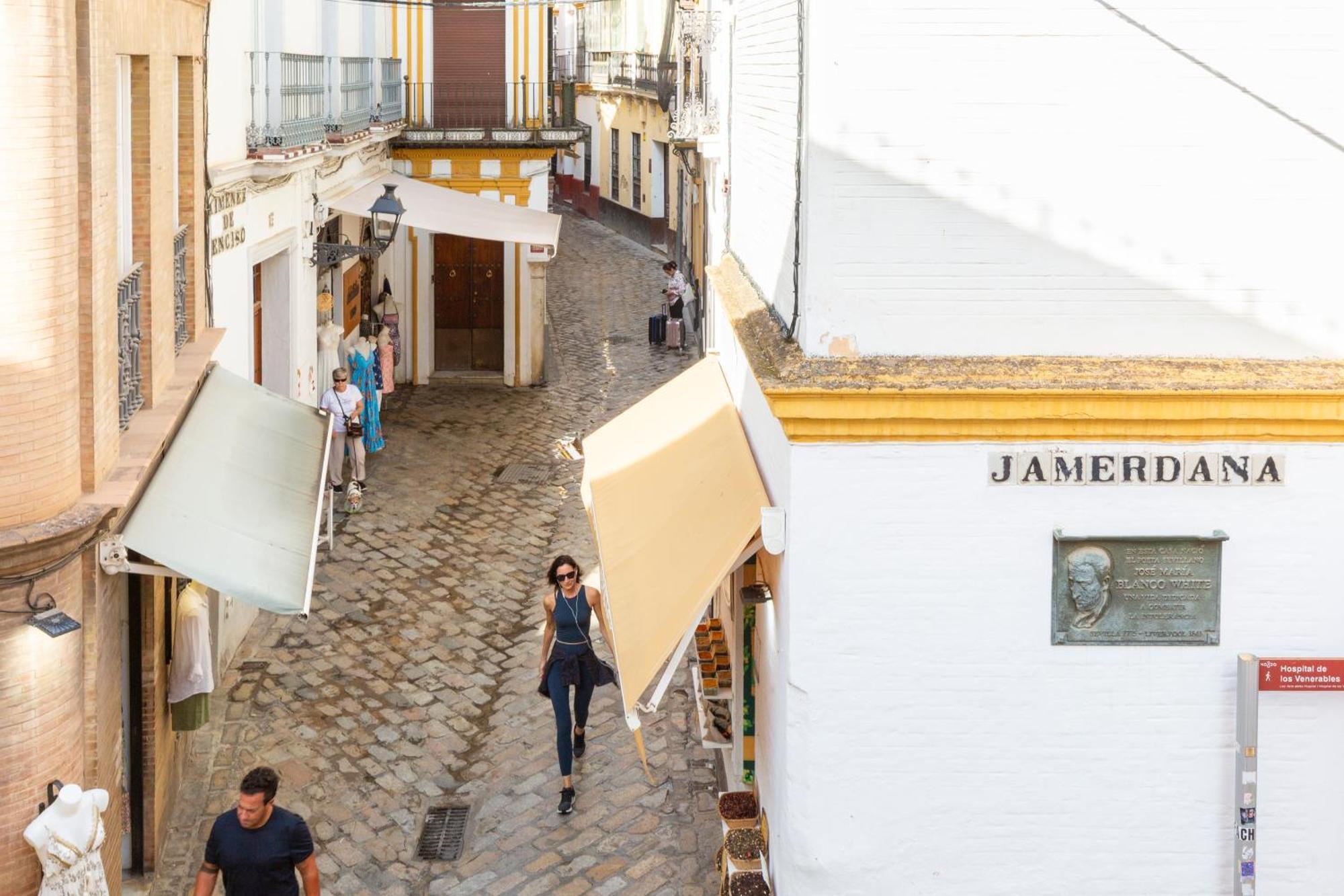 Descubrehome Santa Cruz Private Terrace With Giralda Views Sevilla Exterior foto