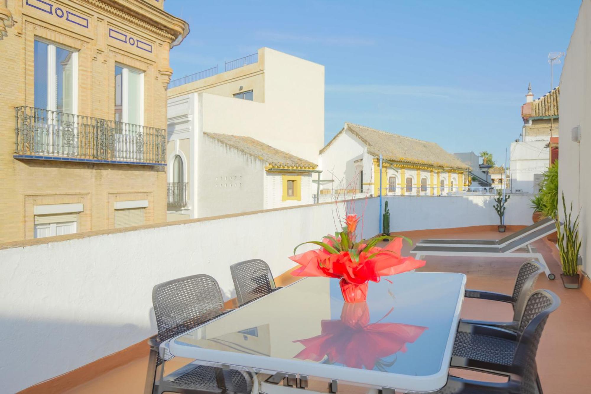 Descubrehome Santa Cruz Private Terrace With Giralda Views Sevilla Exterior foto